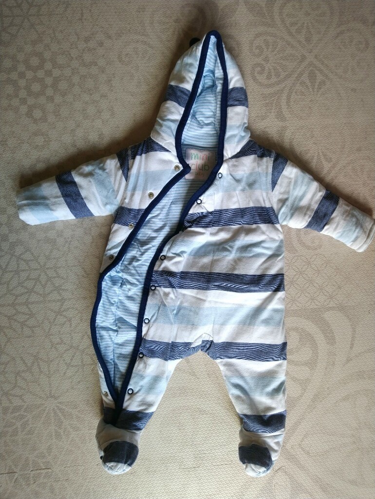 mini club pramsuit